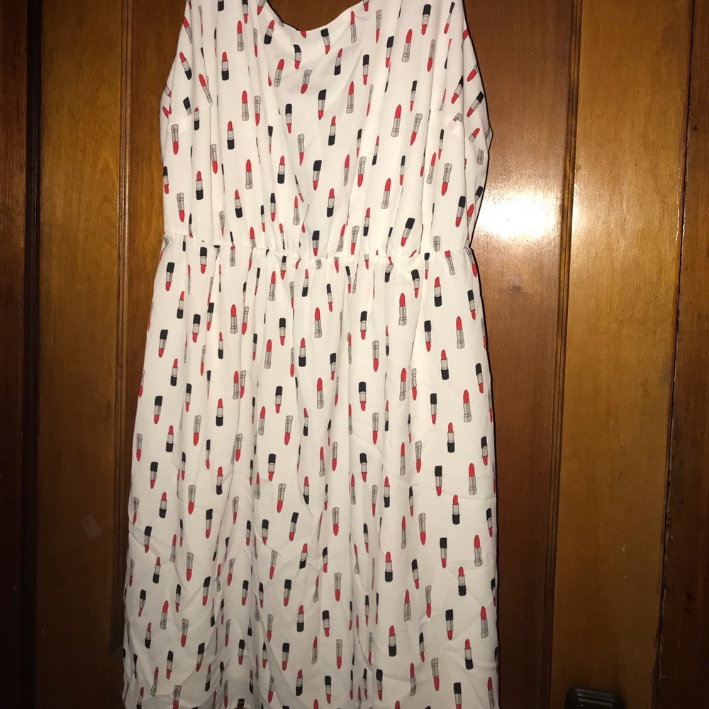 Plus size Forever 21 Lipstick dress